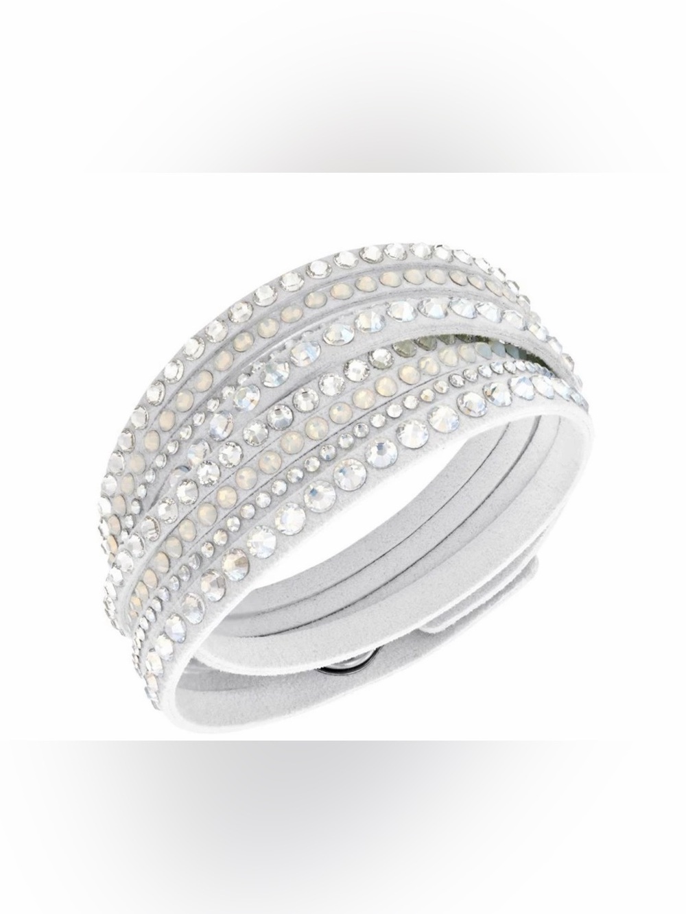 Swarovski Slake White Light Gray Deluxe Bracelet, Brand New, Perfect gift!